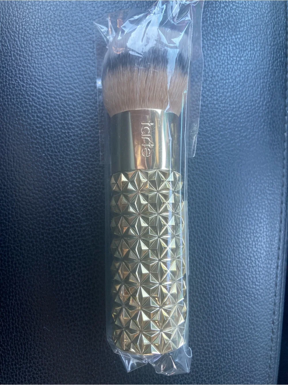 TARTE The Buffer Airbrush Foundation Brush Limited Edition Gold Metallic Handle
